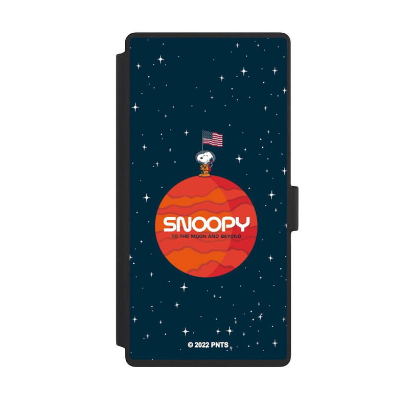 Galaxy S23 Ultra NIVOflip Snoopy Space Traveller Orange