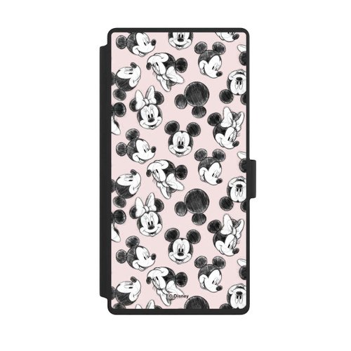 Samsung Galaxy S23 Ultra NIVOflip Minnie &amp; Mickey Many Faces Pink