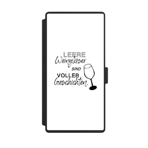 Samsung Galaxy S23 Ultra NIVOflip Leere Weingläser