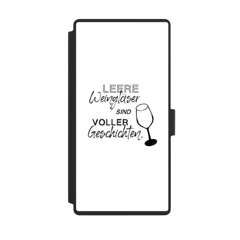 Galaxy S23 Ultra NIVOflip Leere Weingläser
