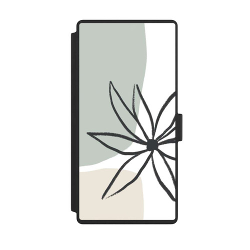 Samsung Galaxy S23 Ultra NIVOflip Blume Minze und Sahne