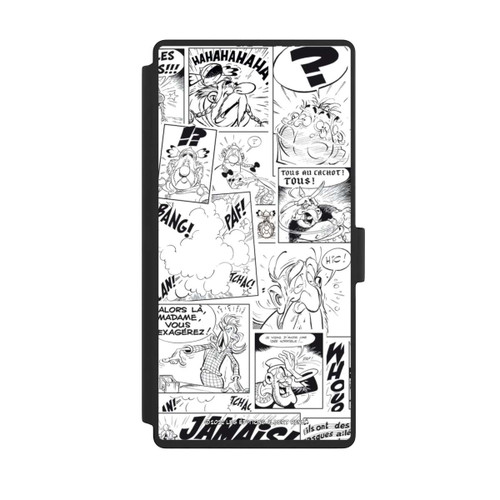 Samsung Galaxy S23 Ultra NIVOflip BD Astérix Blanc &amp; Noir