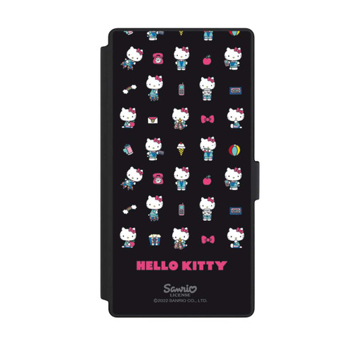 Samsung Galaxy S23 Ultra NIVOflip Hello Kitty 90s Schwarz