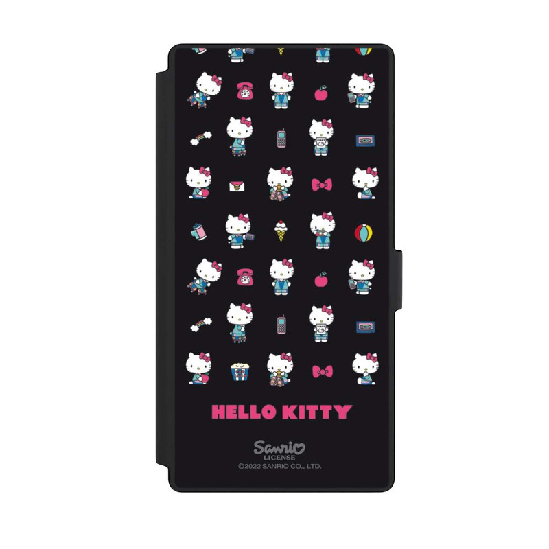 Galaxy S23 Ultra NIVOflip Hello Kitty 90s Schwarz