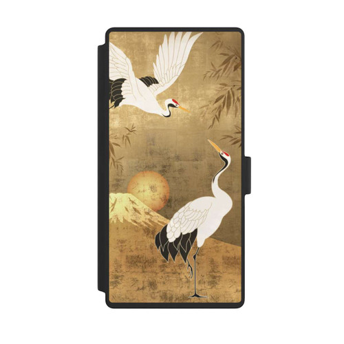 Samsung Galaxy S23 Ultra NIVOflip Cranes Gold Japan 1