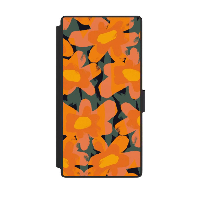 Galaxy S23 Ultra NIVOflip Blumenwiese Orange