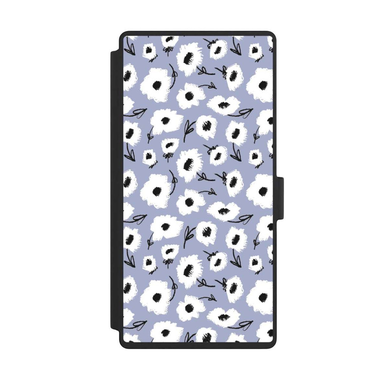 Galaxy S23 Ultra NIVOflip Pattern Fleurs Lilas