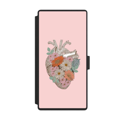 Samsung Galaxy S23 Ultra NIVOflip Florales Vintage-Herz