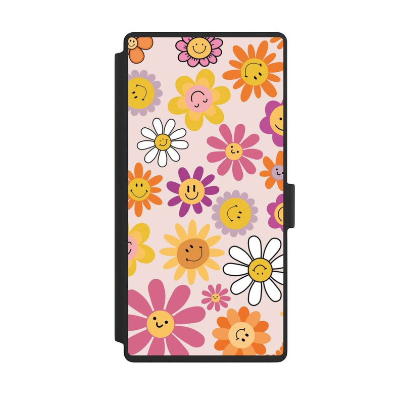 Galaxy S23 Ultra NIVOflip Smiles Pink Flowers