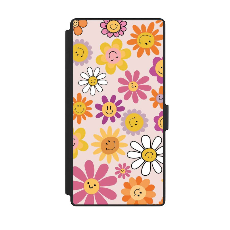 Galaxy S23 Ultra NIVOflip Smiles Pink Flowers