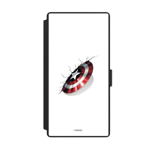 Samsung Galaxy S23 Ultra NIVOflip Captain America Shield Crash