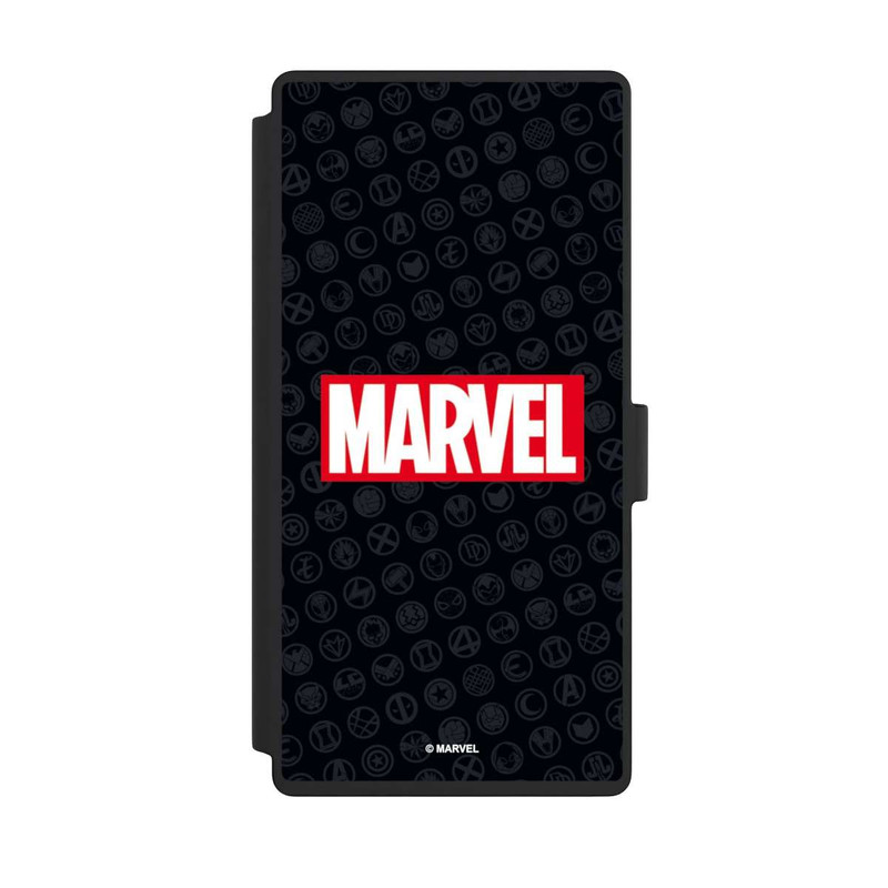 Galaxy S23 Ultra NIVOflip Marvel Logo Black Red 