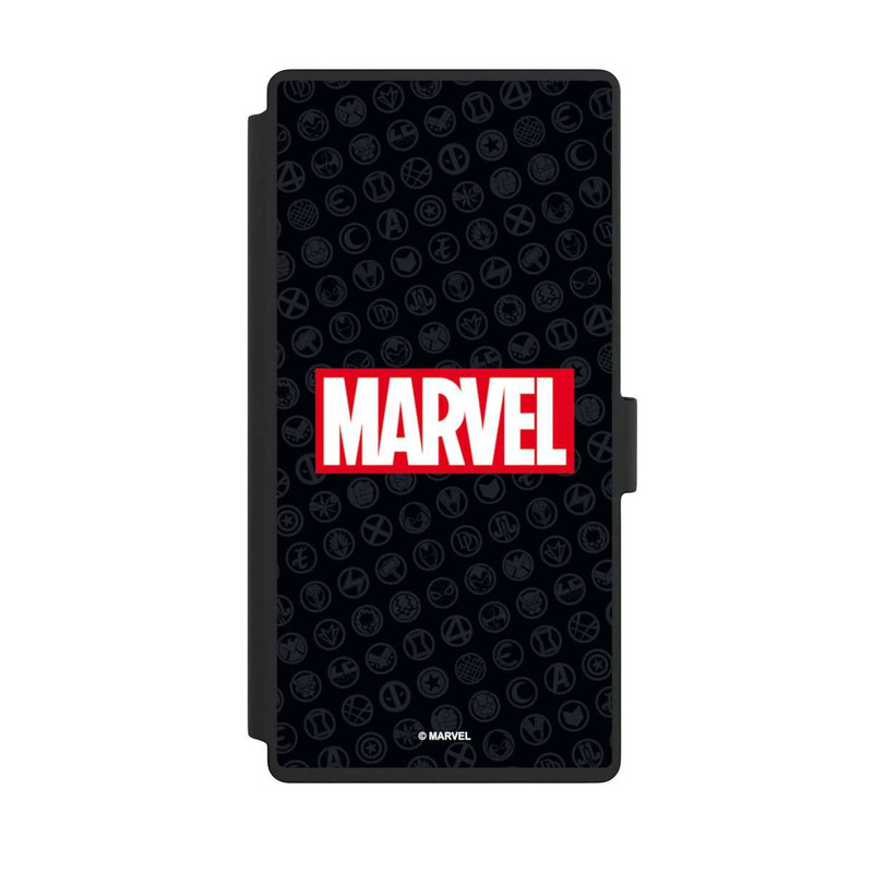 Galaxy S23 Ultra NIVOflip Marvel Logo Noir Rouge