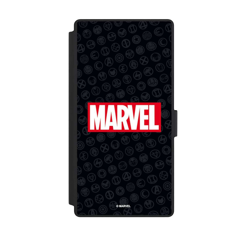 Galaxy S23 Ultra NIVOflip Marvel Logo Black Red 
