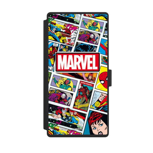 Samsung Galaxy S23 Ultra NIVOflip Marvel Comic Pattern