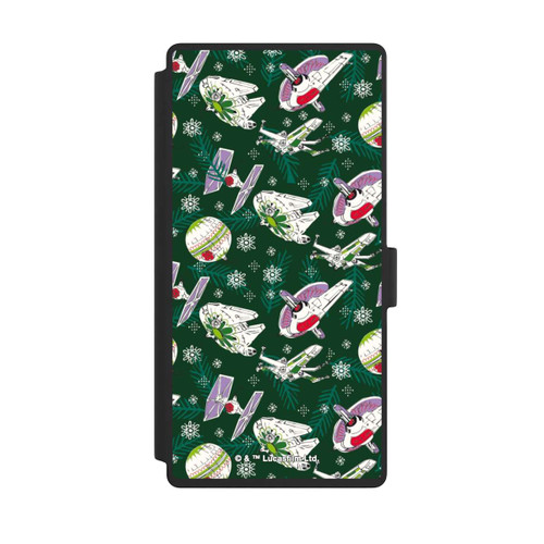 Samsung Galaxy S23 Ultra NIVOflip Merry Force Be With You Star Wars-Green