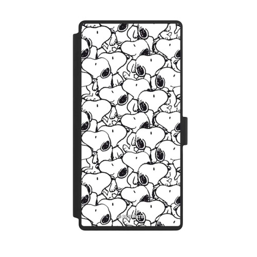 Samsung Galaxy S23 Ultra NIVOflip Snoopy Pattern Black And White