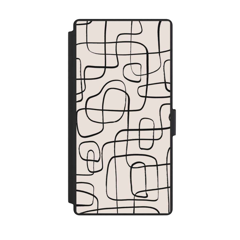 Galaxy S23 Ultra NIVOflip Lignes Fines Pattern