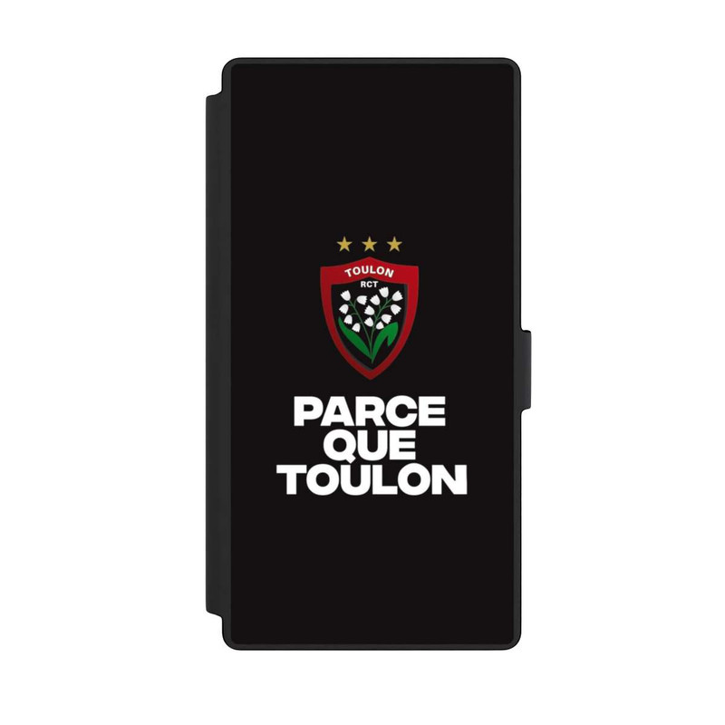 Galaxy S23 Ultra NIVOflip Parce Que Toulon Noir