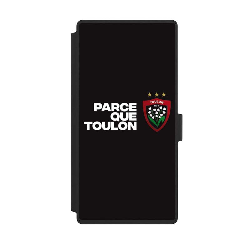 Galaxy S23 Ultra NIVOflip RC Toulonnais PQT Noir