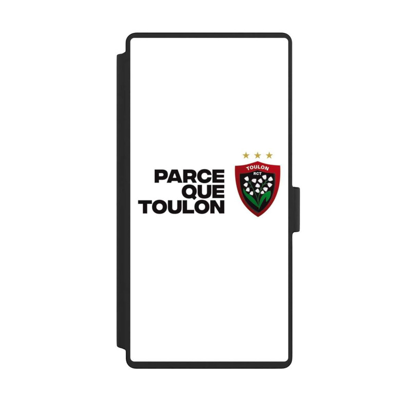 Galaxy S23 Ultra NIVOflip RC Toulonnais PQT Blanc