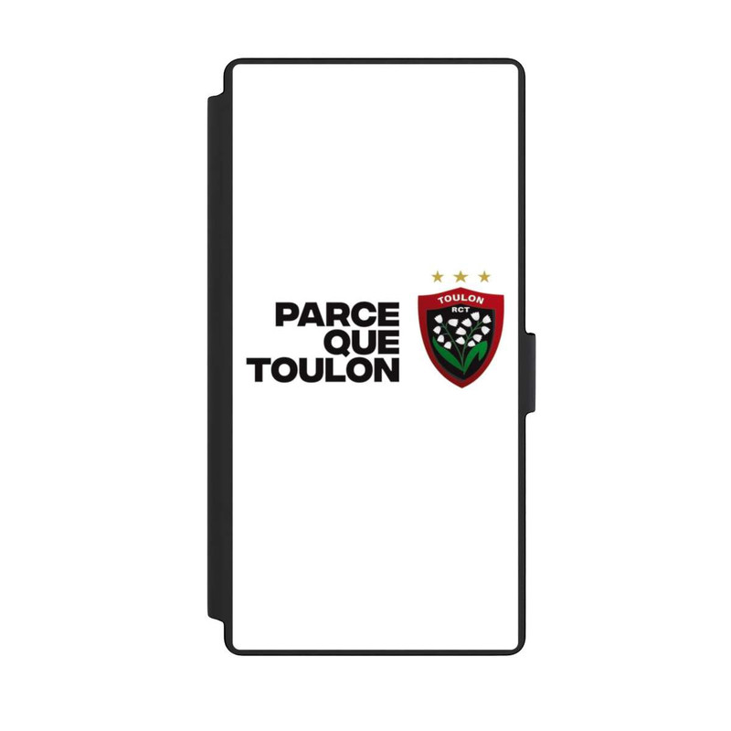 Galaxy S23 Ultra NIVOflip RC Toulonnais PQT Blanc