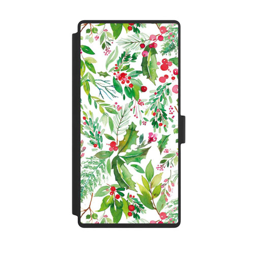 Samsung Galaxy S23 Ultra NIVOflip Christmas Holly Holiday Nature