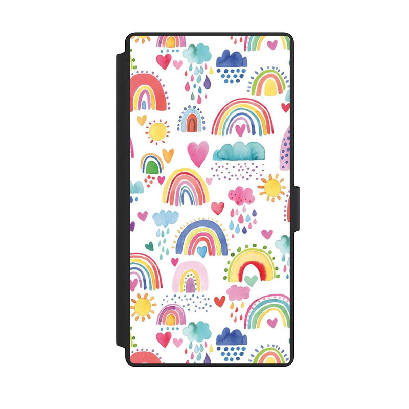 Galaxy S23 Ultra NIVOflip Schöne Regenbogen-Multi-Rot