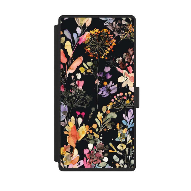 Galaxy S23 Ultra NIVOflip Herbes sauvages noires