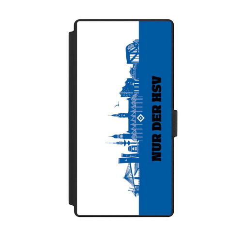 Samsung Galaxy S23 Ultra NIVOflip HSV Skyline Blau Weiß