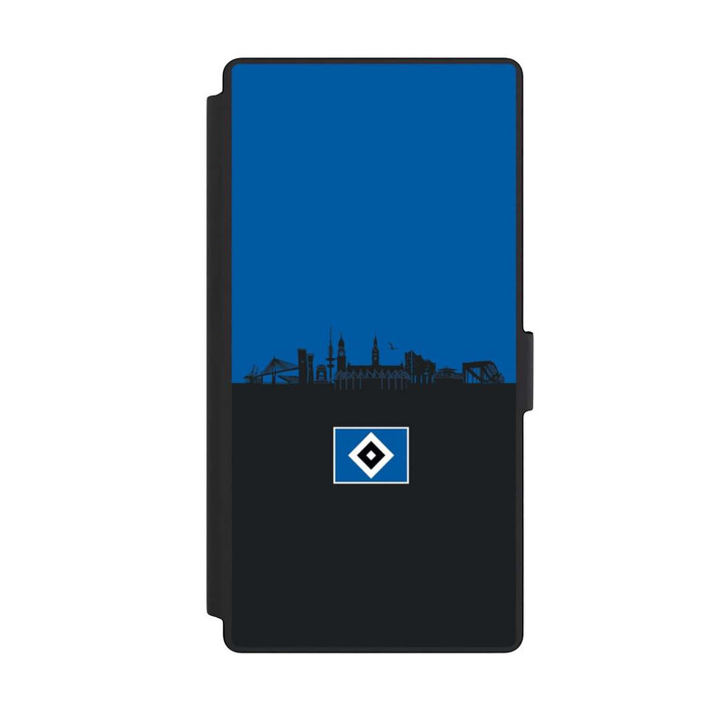 Galaxy S23 Ultra NIVOflip HSV Skyline Blau Schwarz
