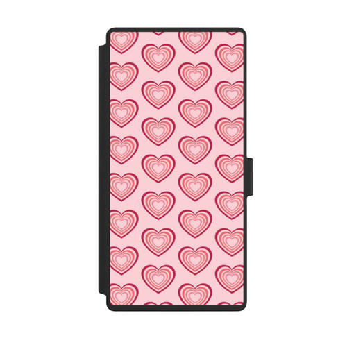 Samsung Galaxy S23 Ultra NIVOflip Psychedelische Herzen