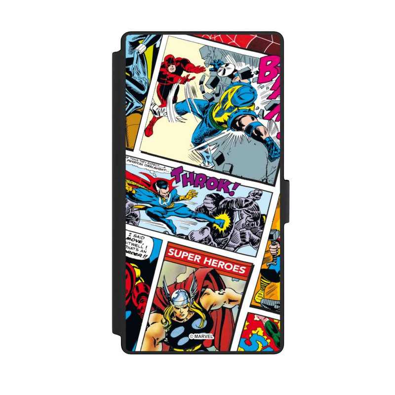Galaxy S23 Ultra NIVOflip Marvel Retro Comic Blue