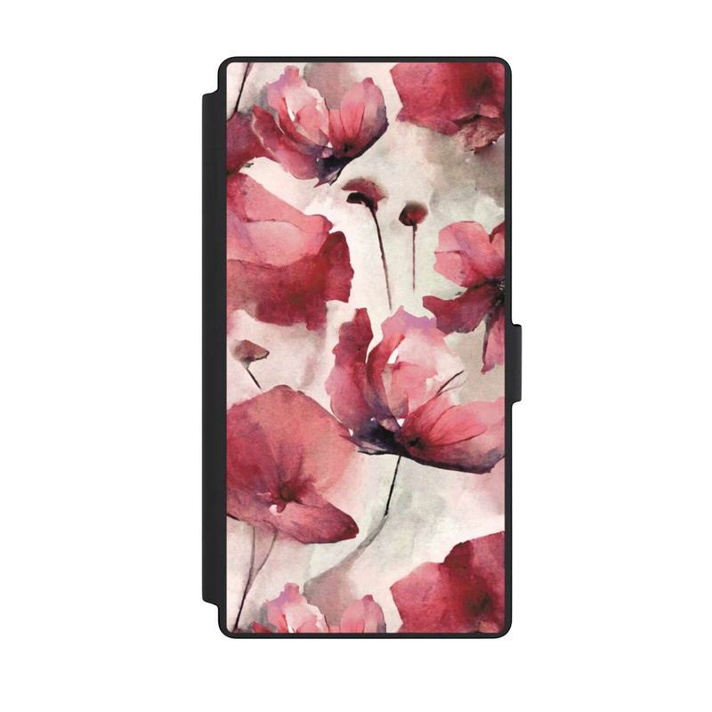 Galaxy S23 Ultra NIVOflip Wilde Mohnblumen