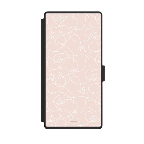 Samsung Galaxy S23 Ultra NIVOflip Micky Line Art Pattern Rose