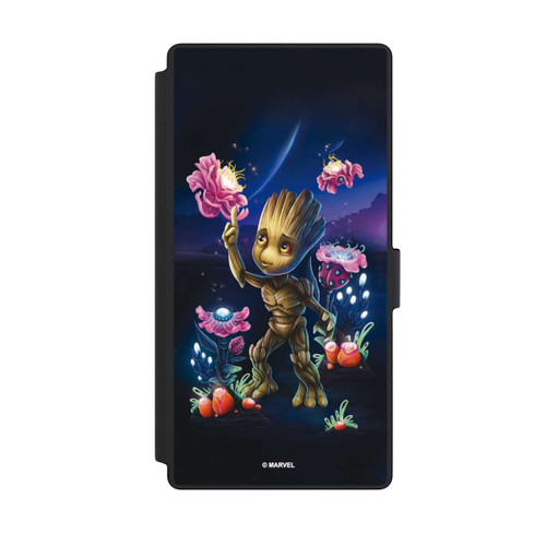 Samsung Galaxy S23 Ultra NIVOflip Baby Groot Blumen