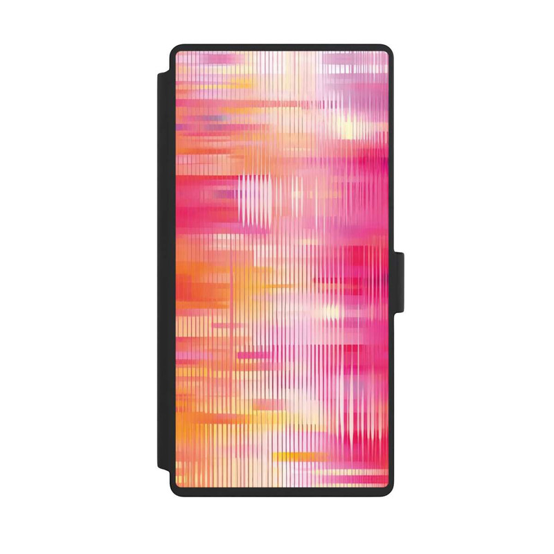 Galaxy S23 Ultra NIVOflip Glitch Pink Orange