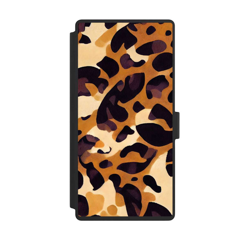 Galaxy S23 Ultra NIVOflip motif lion marron clair
