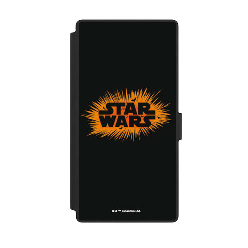 Samsung Galaxy S23 Ultra NIVOflip Star Wars Logo Orange Halloween Explosion