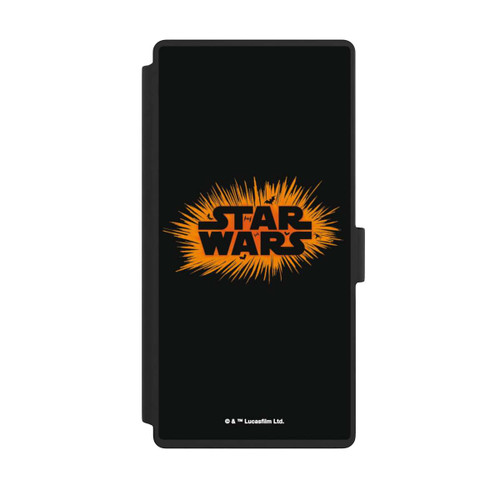 Samsung Galaxy S23 Ultra NIVOflip Star Wars Logo Orange Halloween Explosion