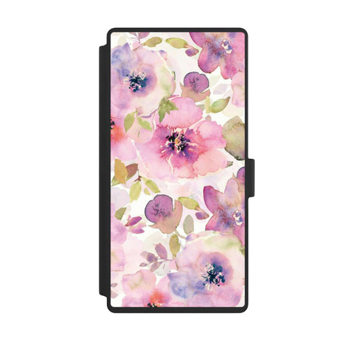 Samsung Galaxy S23 Ultra NIVOflip Pink Flowers Wallpaper