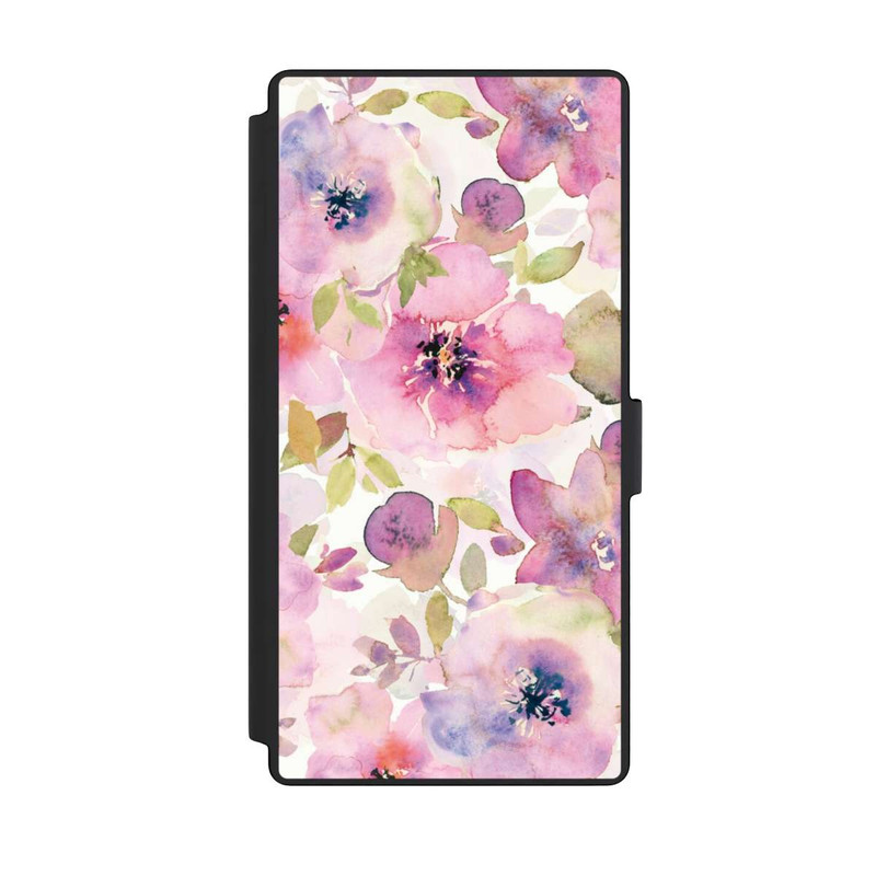 Galaxy S23 Ultra NIVOflip Tapete mit rosa Blumen