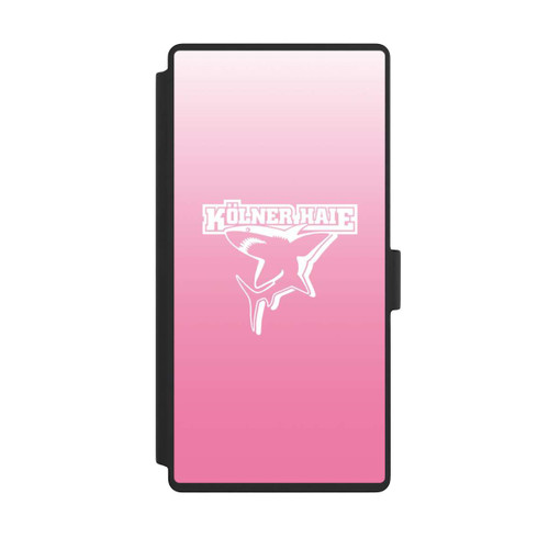 Samsung Galaxy S23 Ultra NIVOflip Kölner Haie Weiß Rosa