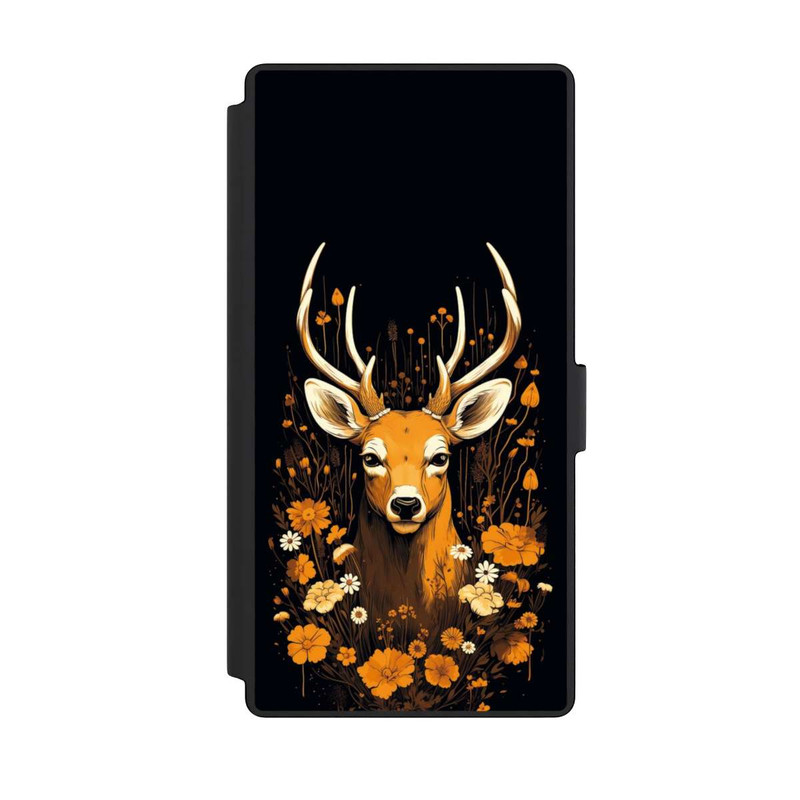Galaxy S23 Ultra NIVOflip Fleurs de cerf Grandes