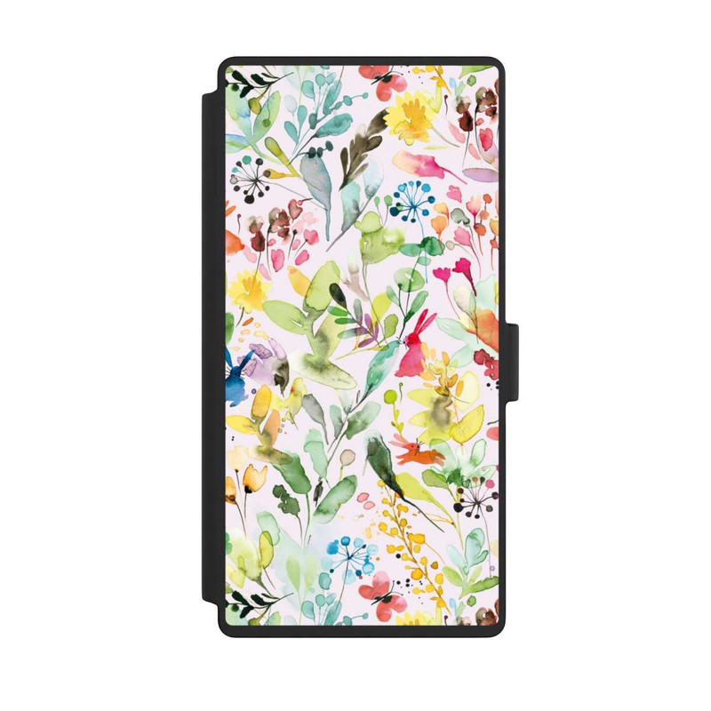 Galaxy S23 Ultra NIVOflip Wild Flowers Meadow Pink