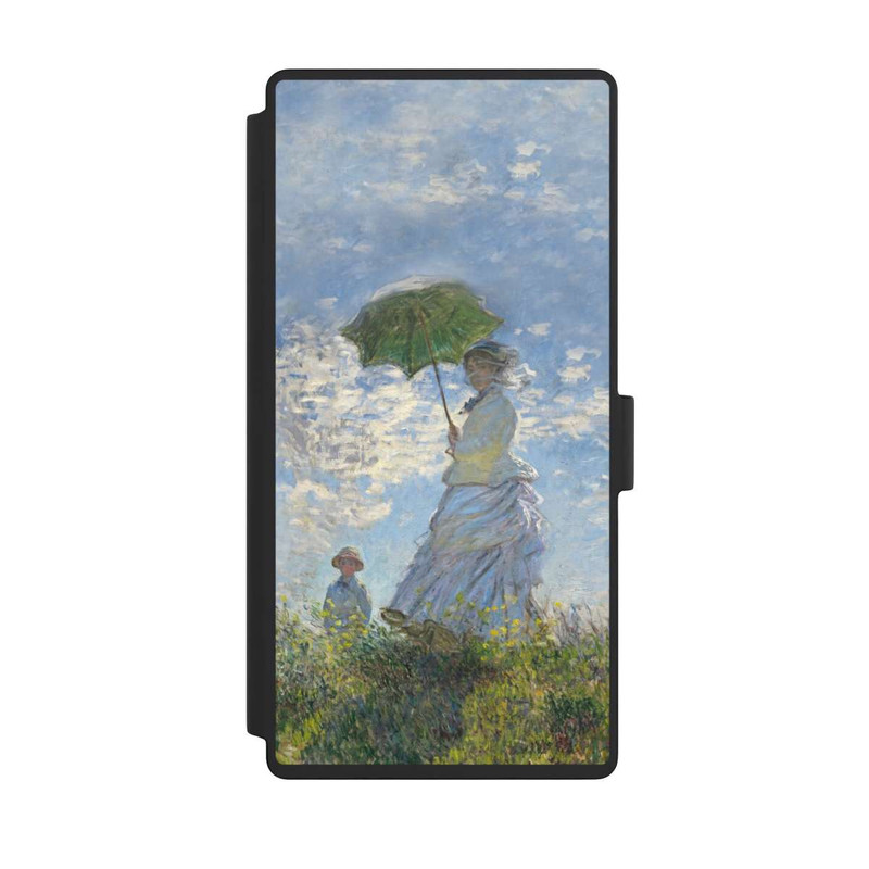 Galaxy S23 Ultra NIVOflip Frau mit Sonnenschirm - Monet