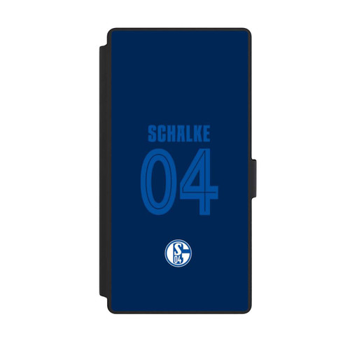 Samsung Galaxy S23 Ultra NIVOflip Schalke 04 Dunkelblau