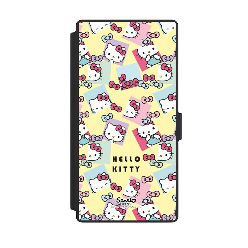 Galaxy S23 Ultra NIVOflip Hello Kitty Pastellmuster