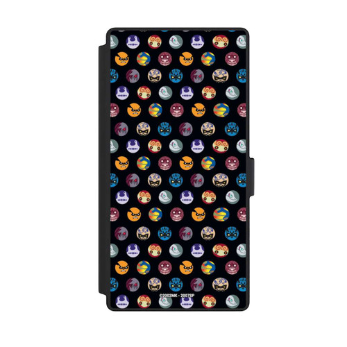 Samsung Galaxy S23 Ultra NIVOflip Bijuu Muster Schwarz