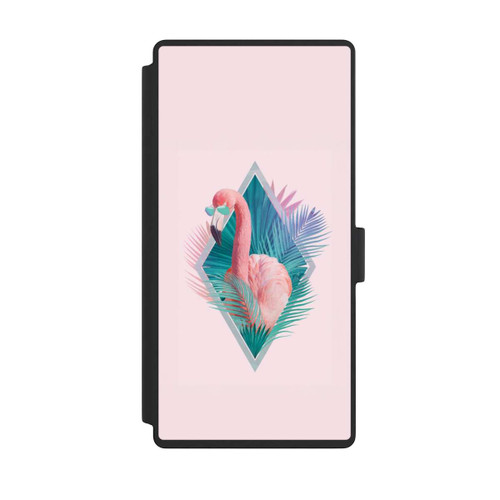Samsung Galaxy S23 Ultra NIVOflip Tropical Leaves Flamingo